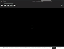 Tablet Screenshot of gordon-yates.co.uk