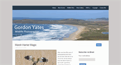 Desktop Screenshot of gordon-yates.com